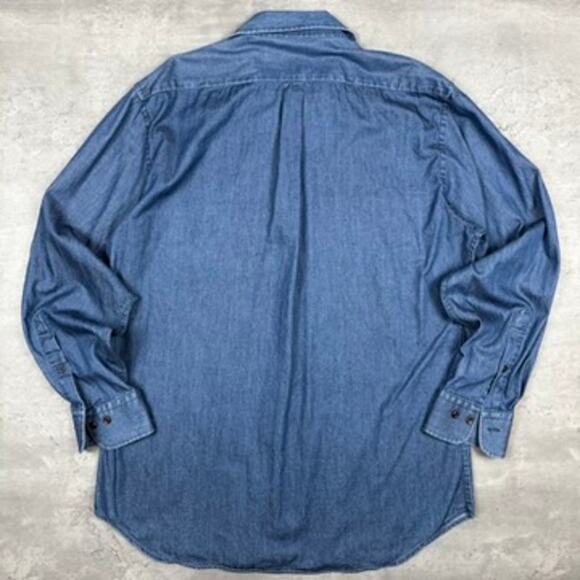 Peter Millar Chambray Dress Shirt - Picture 4 of 4